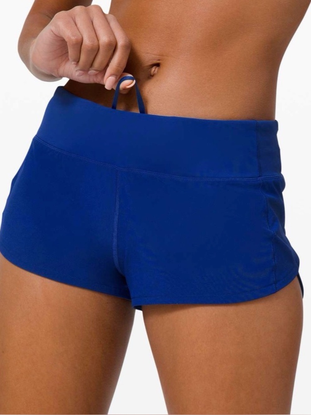Lululemon Blue Speed Up 2.5" Shorts
